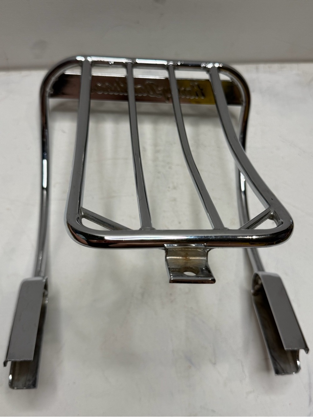 Harley-Davidson Chrome Motorcycle Luggage Rack